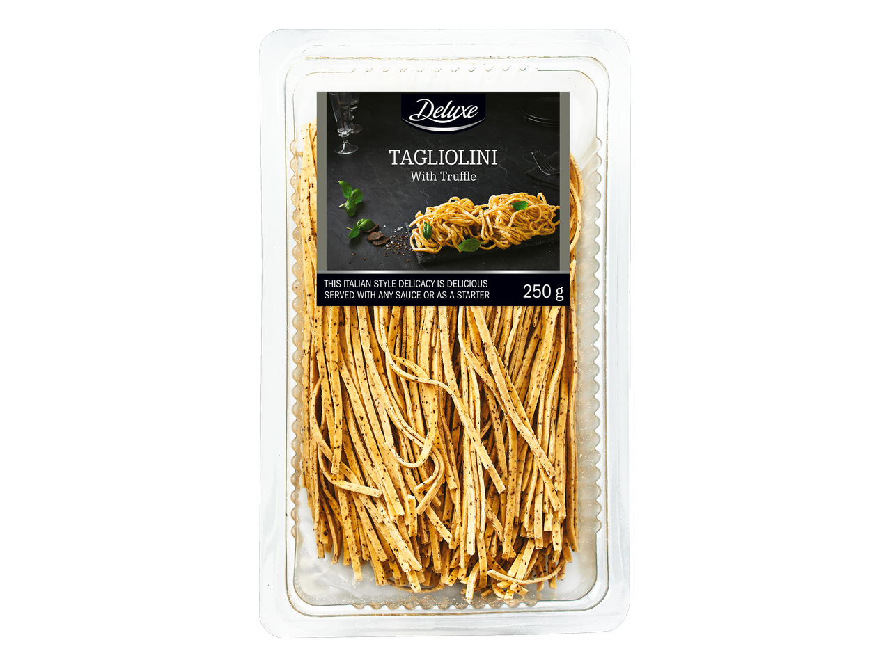 Deluxe Tagliolini makaronai su triufeliais, 250g.