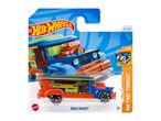 Hot Wheels Road Bandit toy car in blue and orange packaging, part of the HW Fast Transit series.