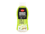 Kefir Milbona bogat în proteine, cu banane și mere.