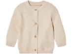 Lupilu baby cardigan in a light beige color with buttons