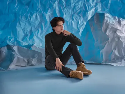 Férfi thermo farmernadrág