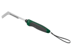 Pequena ferramenta manual de jardim Parkside® com cabo verde e lâmina de metal