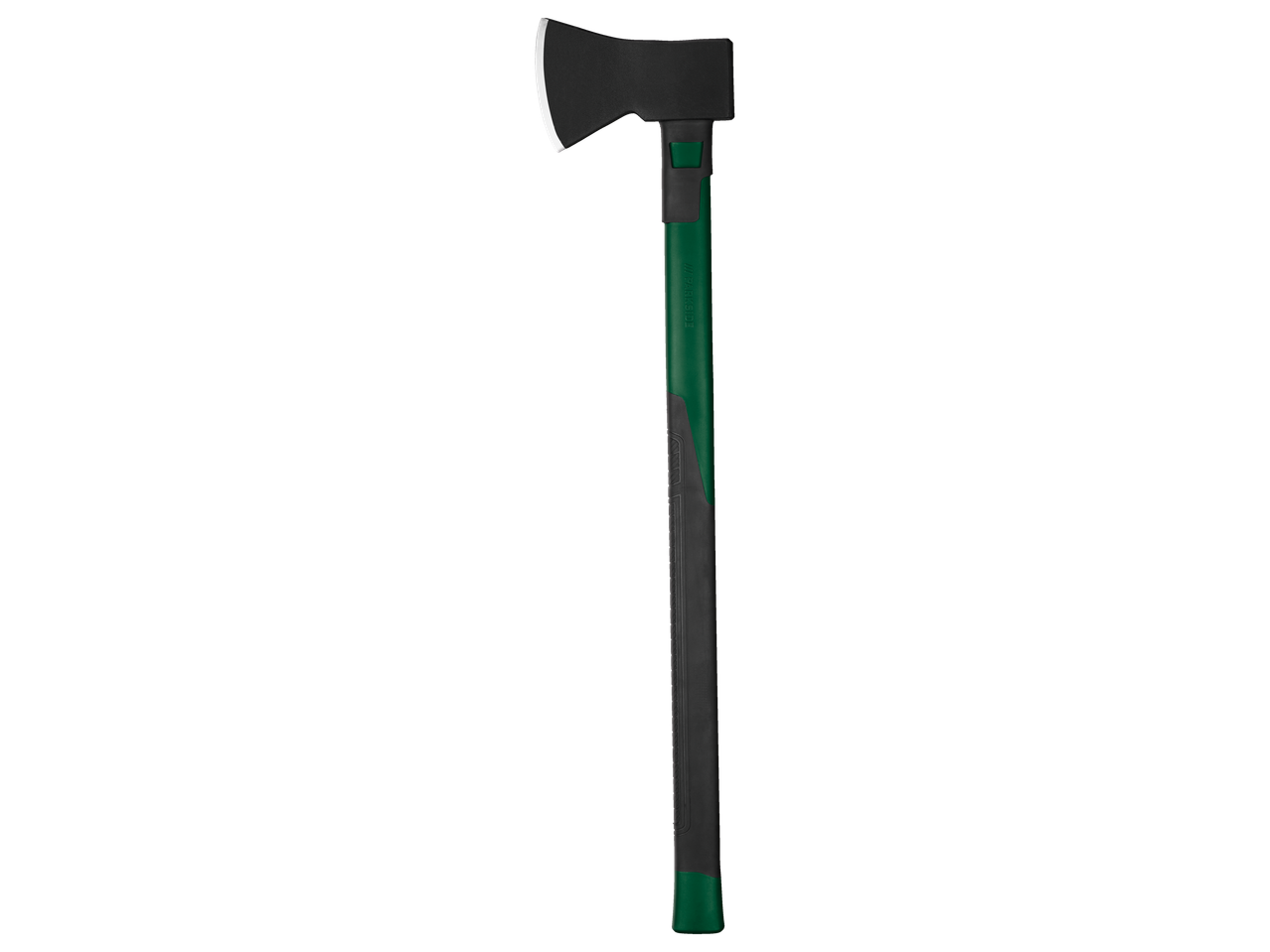 Topor Parkside cu cap negru și mâner verde