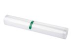 A roll of clear plastic food wrap.