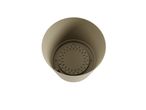 Plant pot with drainage tray.