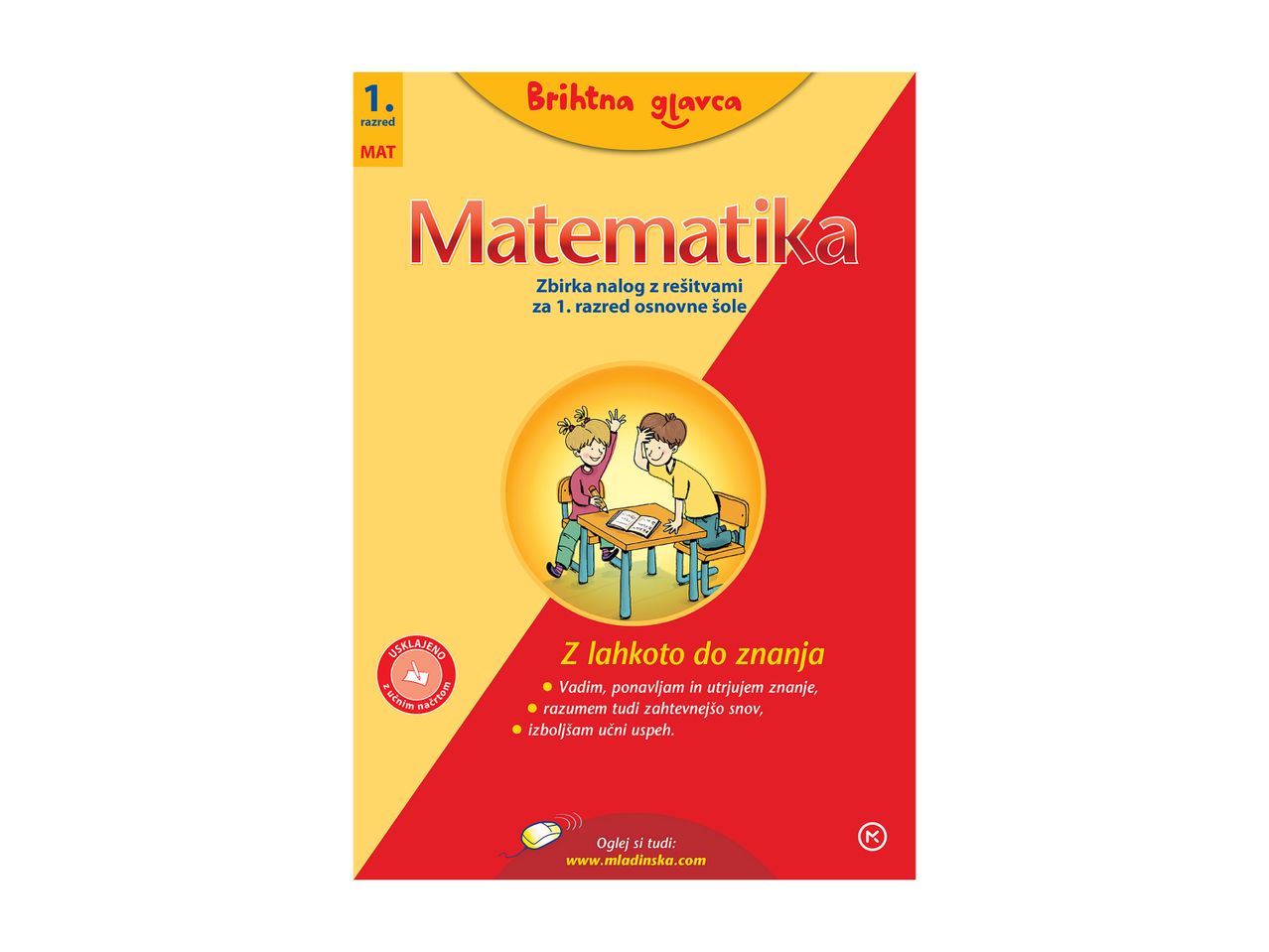 Učbenik Matematika za 2. razred osnovne šole.