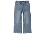 Jean bleu clair pour enfant avec taille élastique et poches avant.