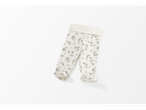 Pantaloni pentru bebeluși cu imprimeu cu iepurași.