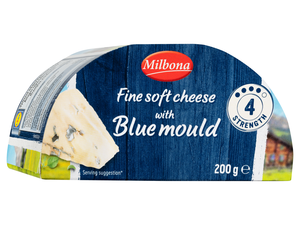 Milbona lágy sajt nemespenésszel, 200g