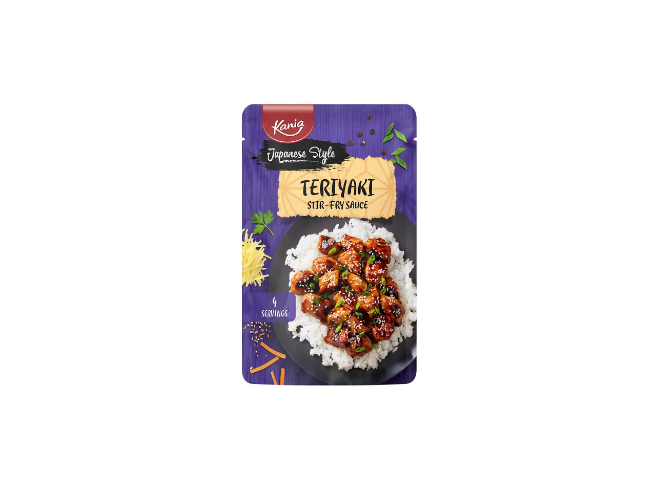 Kanis japanilaistyylinen teriyaki-kastike, 4 annosta.