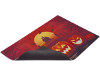 Halloween lábtörlő tökökkel és egy kísérteties kastéllyal