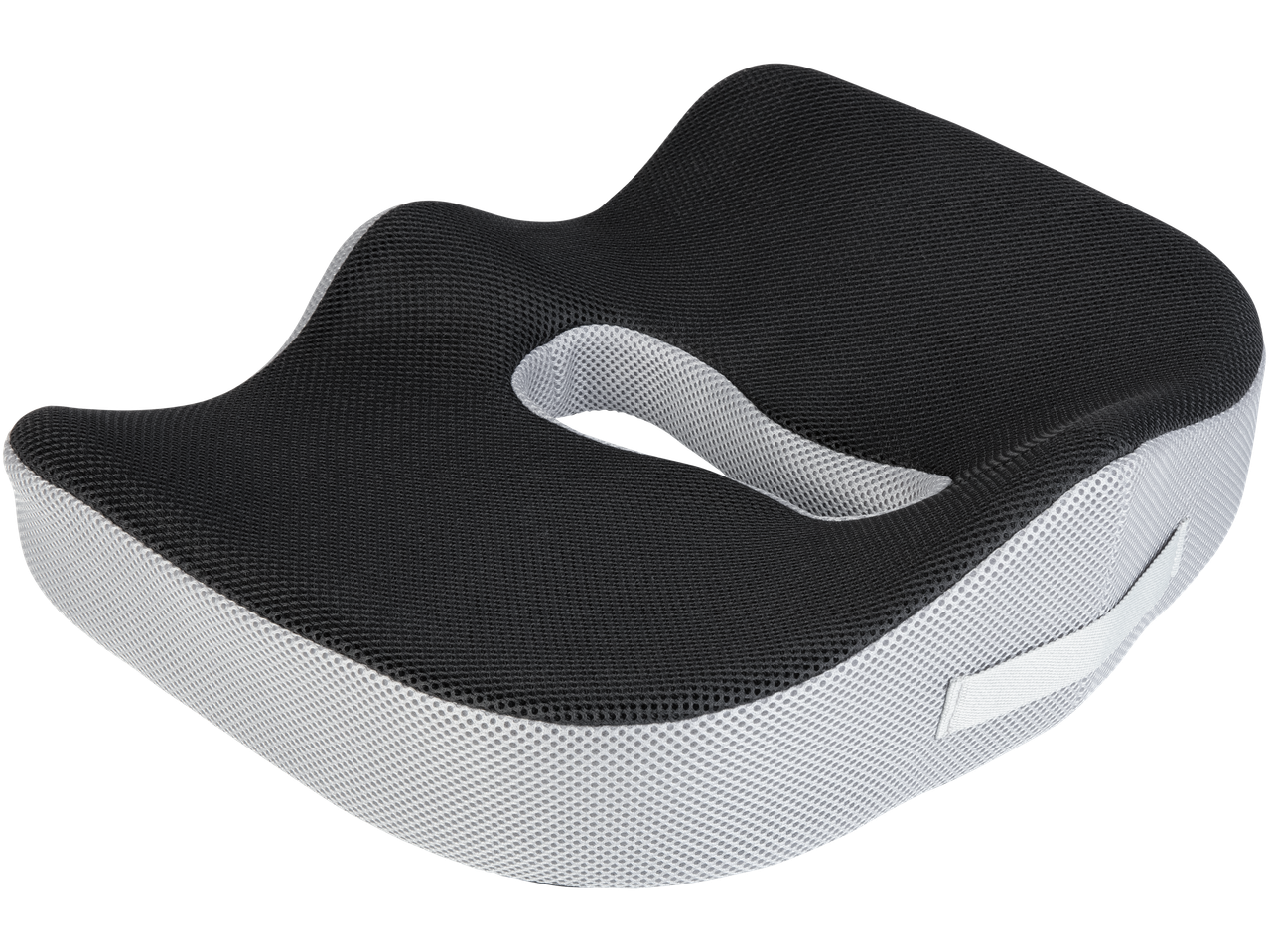 Ergonomikus memóriahabos ortopéd párna nyomáscsökkentésre.