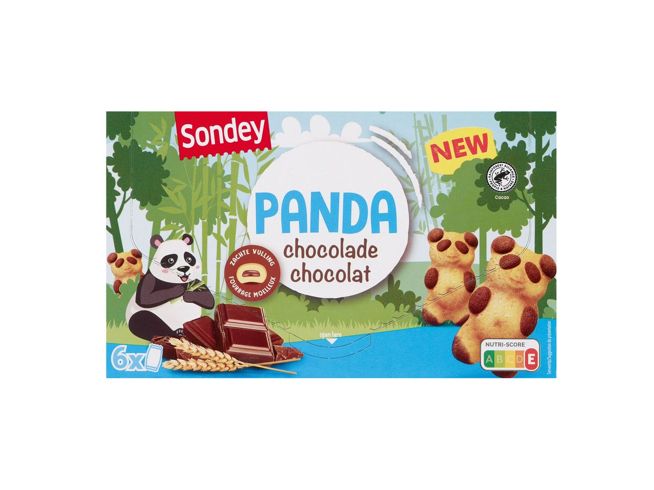 Basculer en mode plein écran : Pandas à la crème au chocolat - Image 2