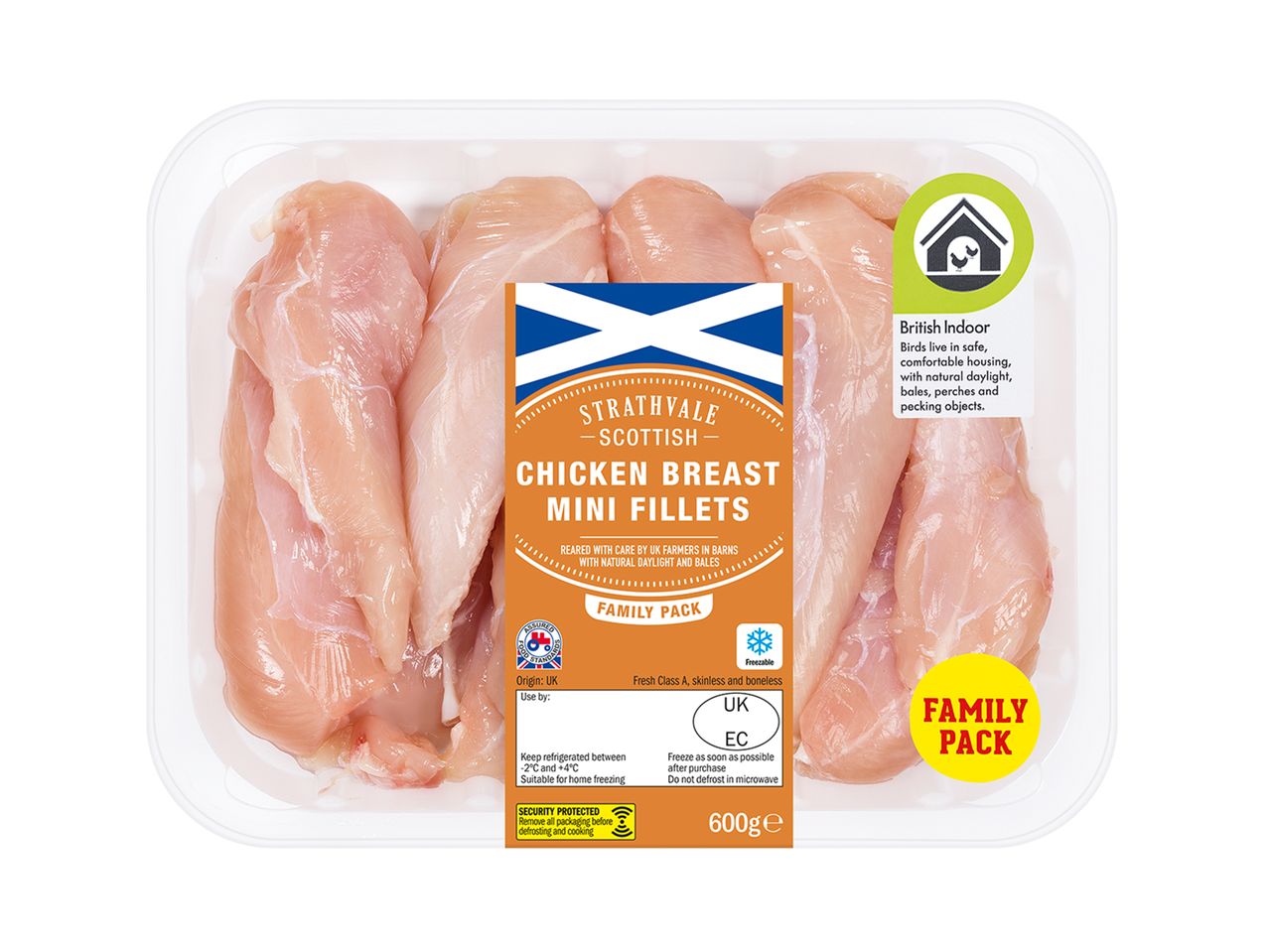Go to full screen view: Strathvale Scottish Chicken Breast Mini Fillets - Image 1