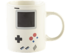 Шолја са дизајном Game Boy.