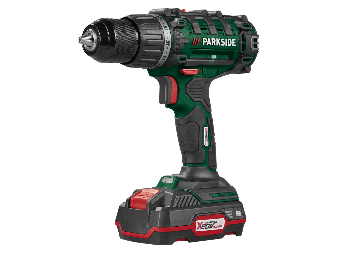 Mașină de găurit/înșurubat cu acumulator Parkside® X 20 V Team