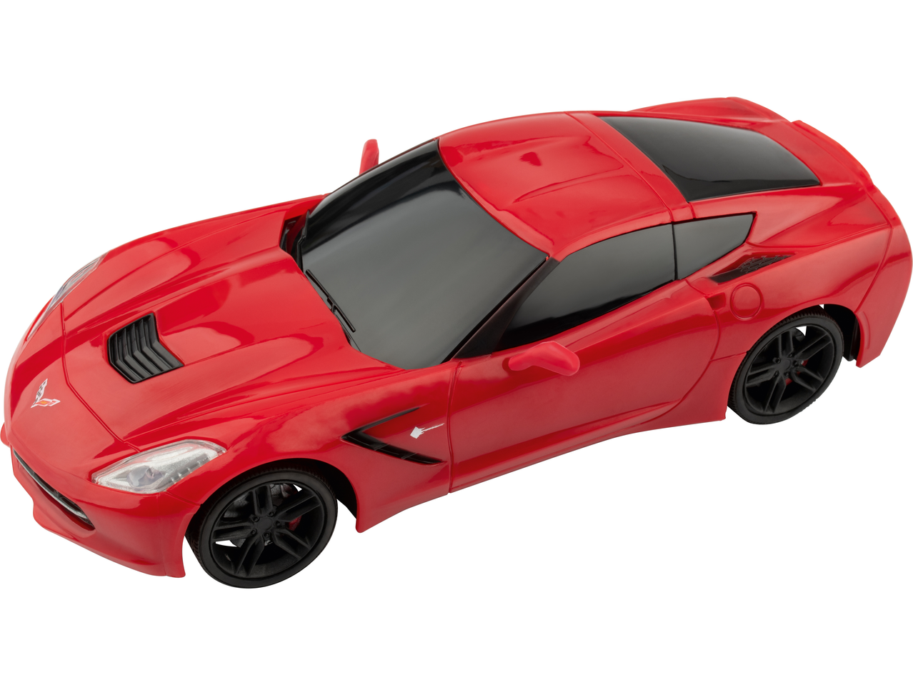 Raudonas nuotoliniu būdu valdomas automobilis lupilu®