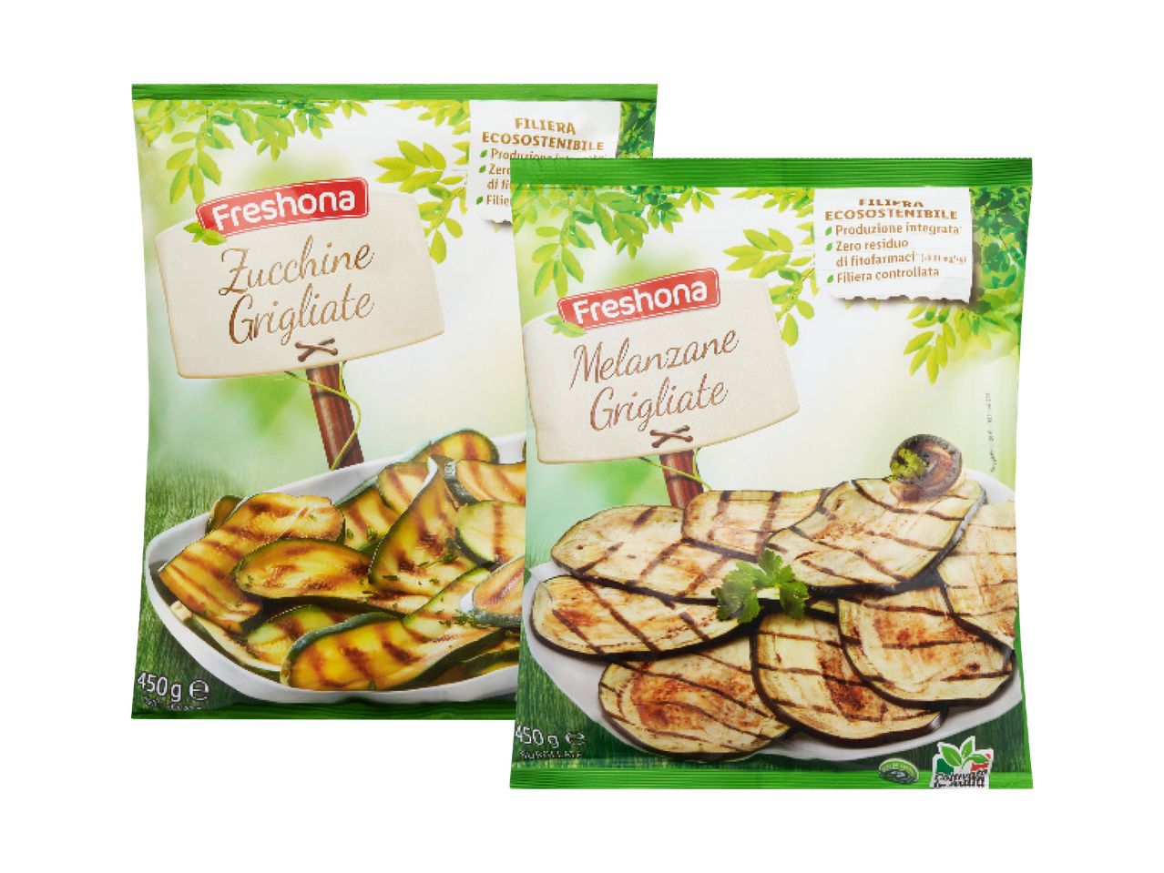 Zucchine o melanzene grigliate