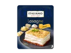 Lasagnes au fromage avec différents fromages et une sauce tomate, 400g.