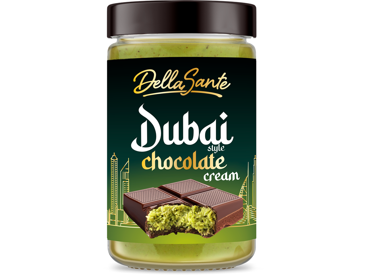Della Sante Dubai style chocolate cream.