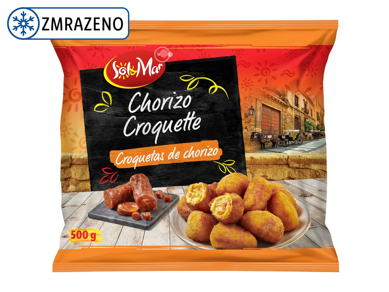 Mražené kroketky s čoricem Sol&Mar.