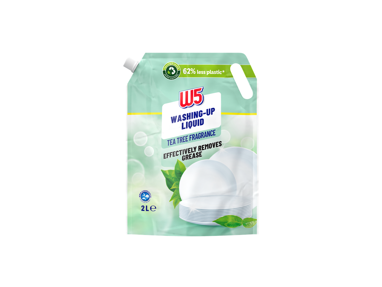 Prostředek na nádobí náhradní náplň Tea tree