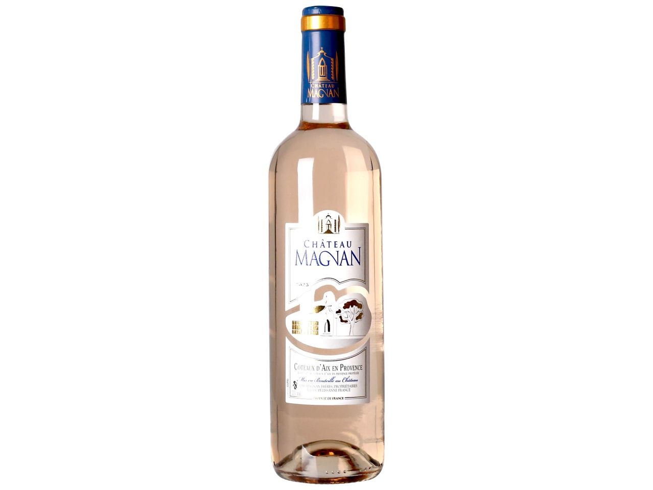 Vin rosé Château Magnan.