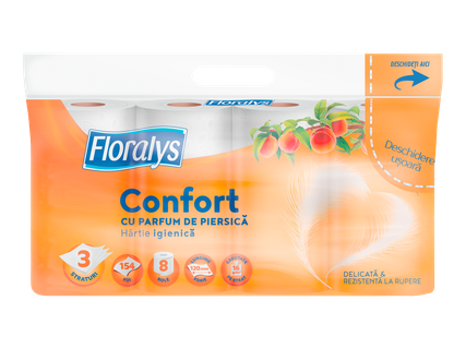 FLORALYS Hârtie igienică
