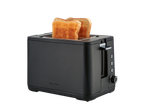 Black Silvercrest® toaster with two slices of toast.