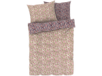 Floral bedding set with duvet cover, pillowcases, and matching pillow sham.