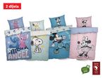 Posteljina s likovima Snoopyja, Minnie Mouse i drugih slatkih motiva.
