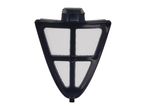 Black reusable coffee filter with mesh screen