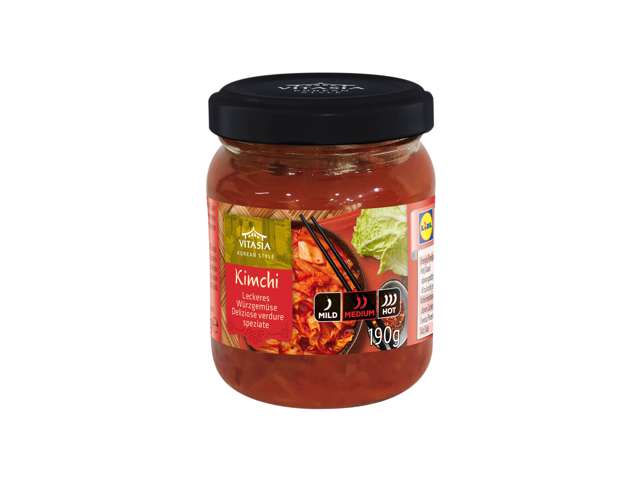 Kimchi - piatto tradizionale stile coreano