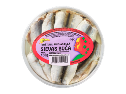 Liedags Brētliņu filejas eļļā 150g