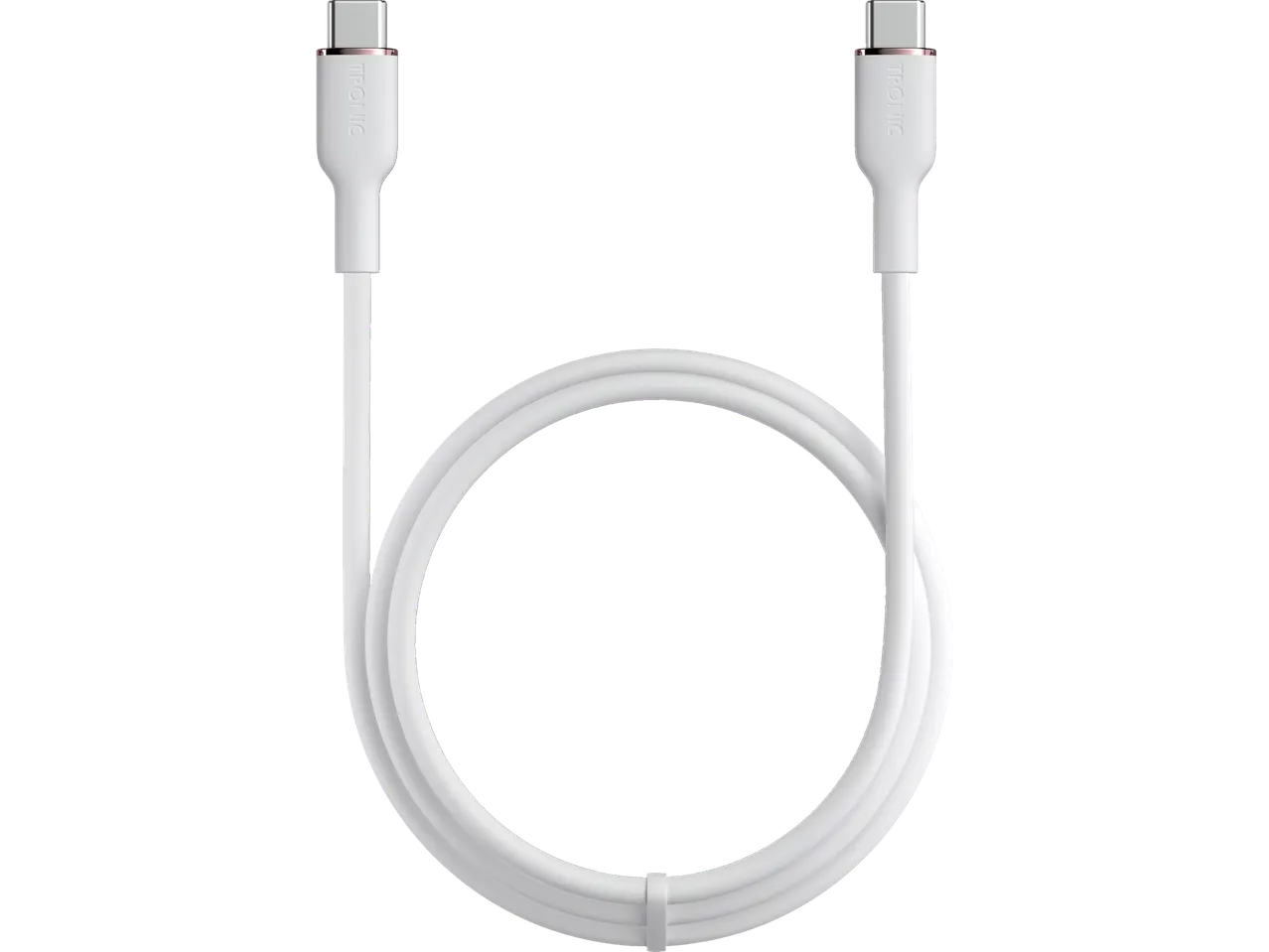 Cablu USB-C alb Trophic.