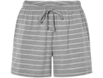 Șorturi de pijama cu dungi.