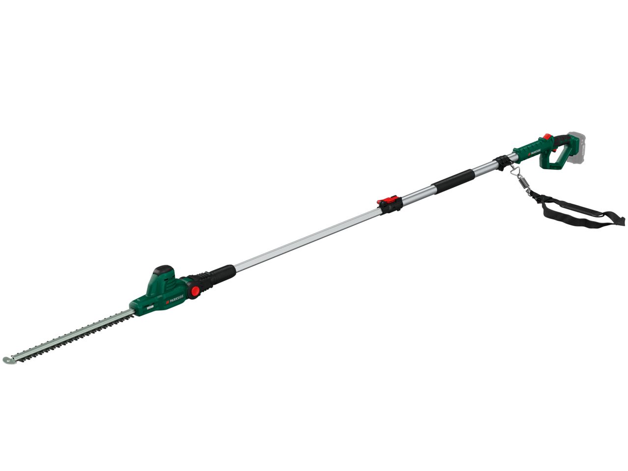 Go to full screen view: 20V Cordless Extendable Hedge Trimmer - Image 1