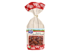Alpenfest Roasted & Caramelised Almonds in a clear bag with a red and white floral top.