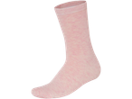 Calze rosa effetto melange.