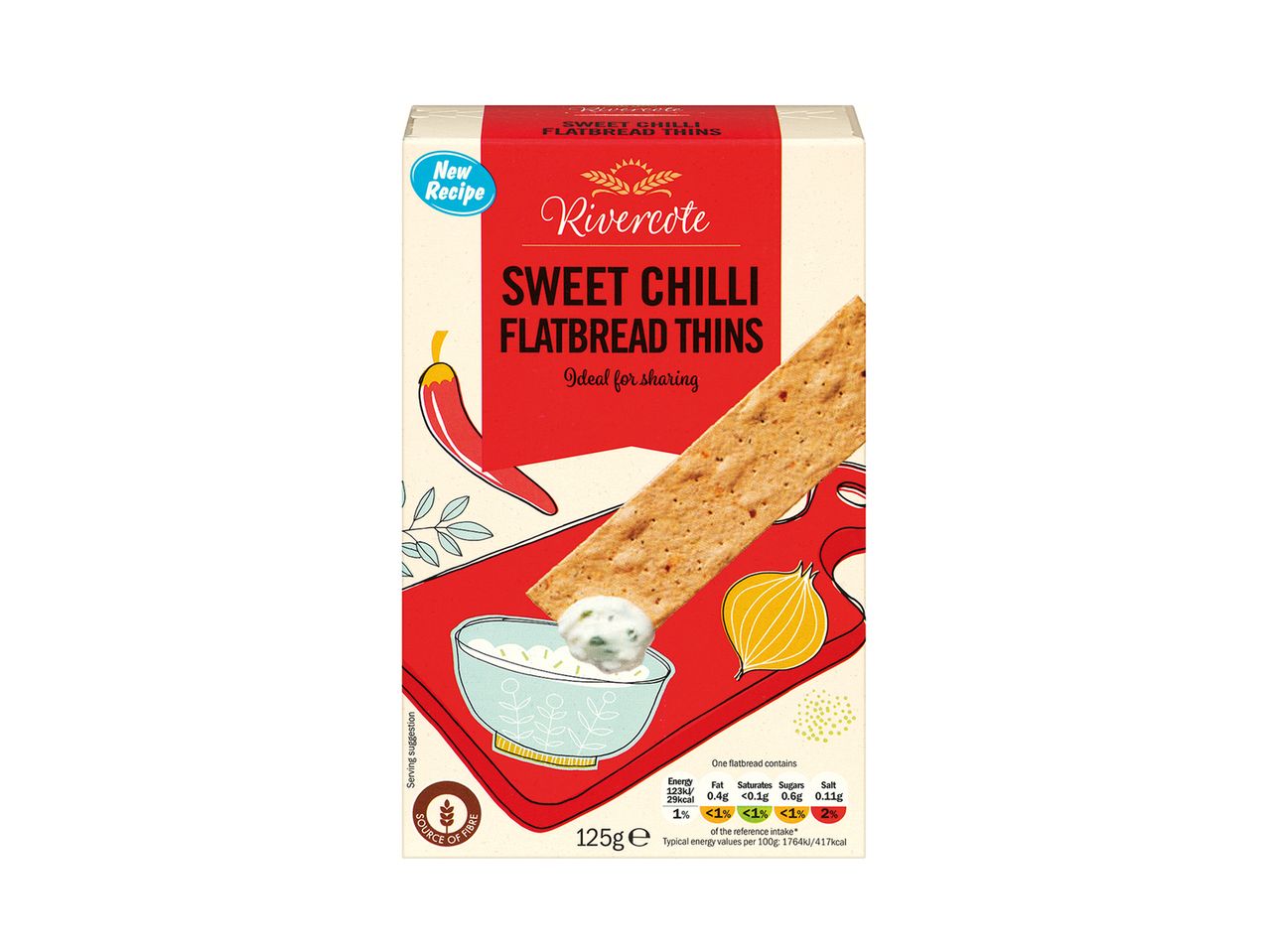 Go to full screen view: Rivercote Flatbread Thins - Image 2
