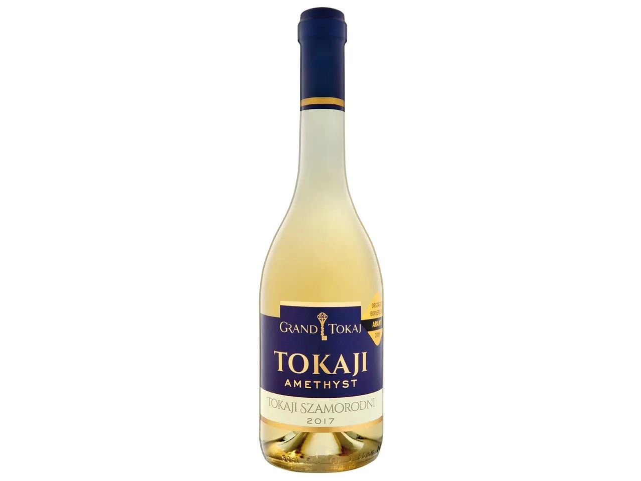 2017-es Tokaji Amethyst Szamorodni bor.