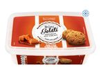 Bon Gelati premium salted caramel ice cream, 1 litre tub.