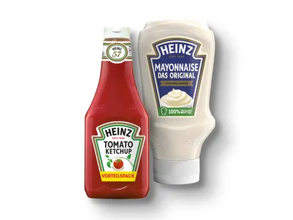 Heinz Tomatenketchup/Mayonnaise Das Original