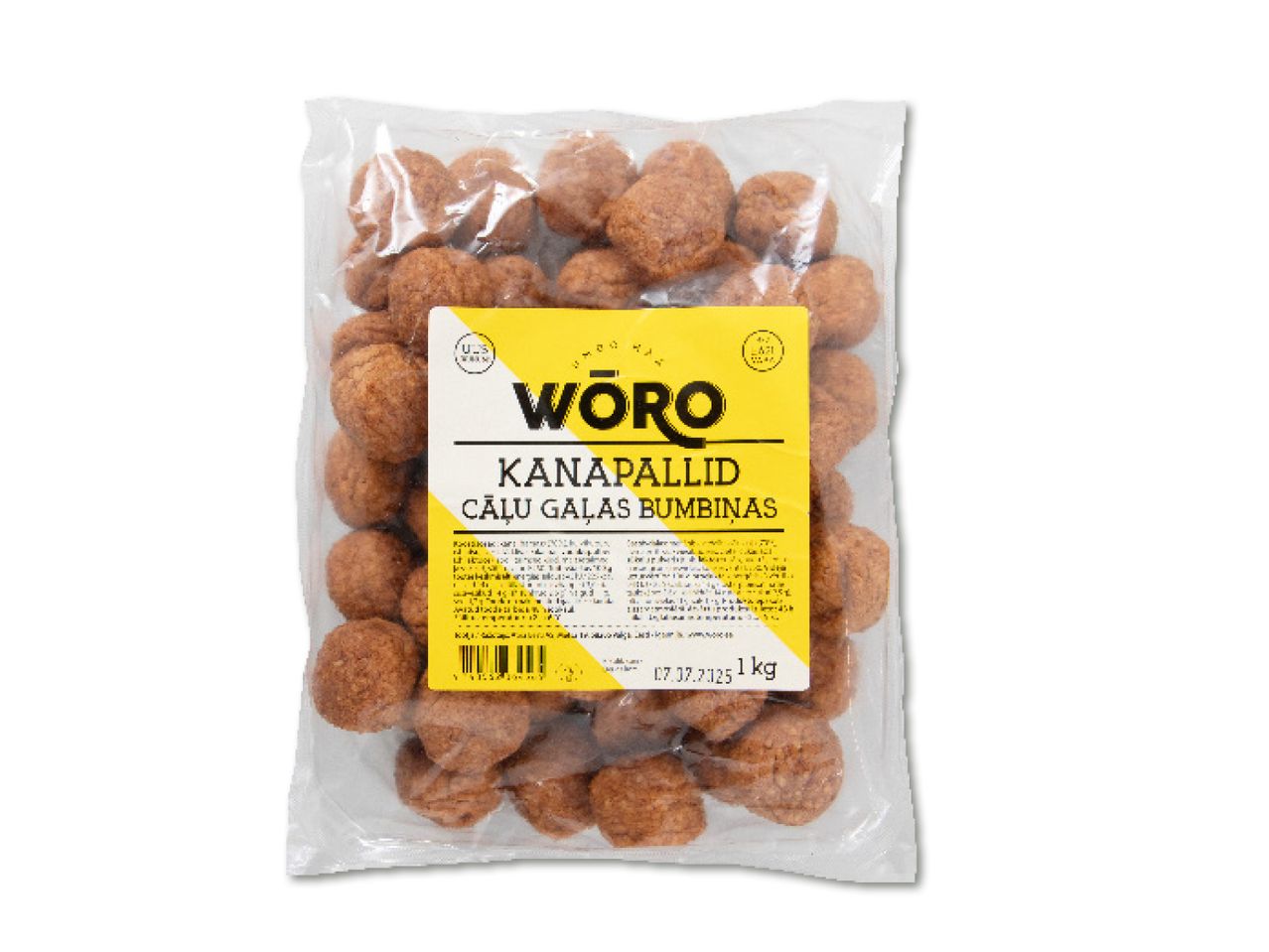Woro ceptu kastaņu paciņa.