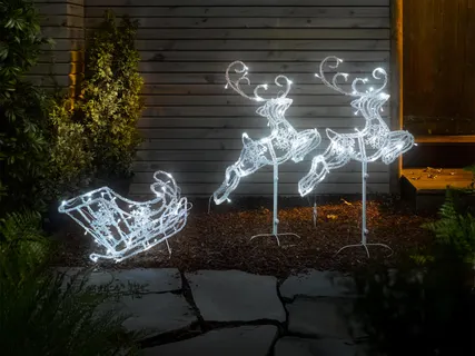 3D LED-dekoráció (Lidl Plus)