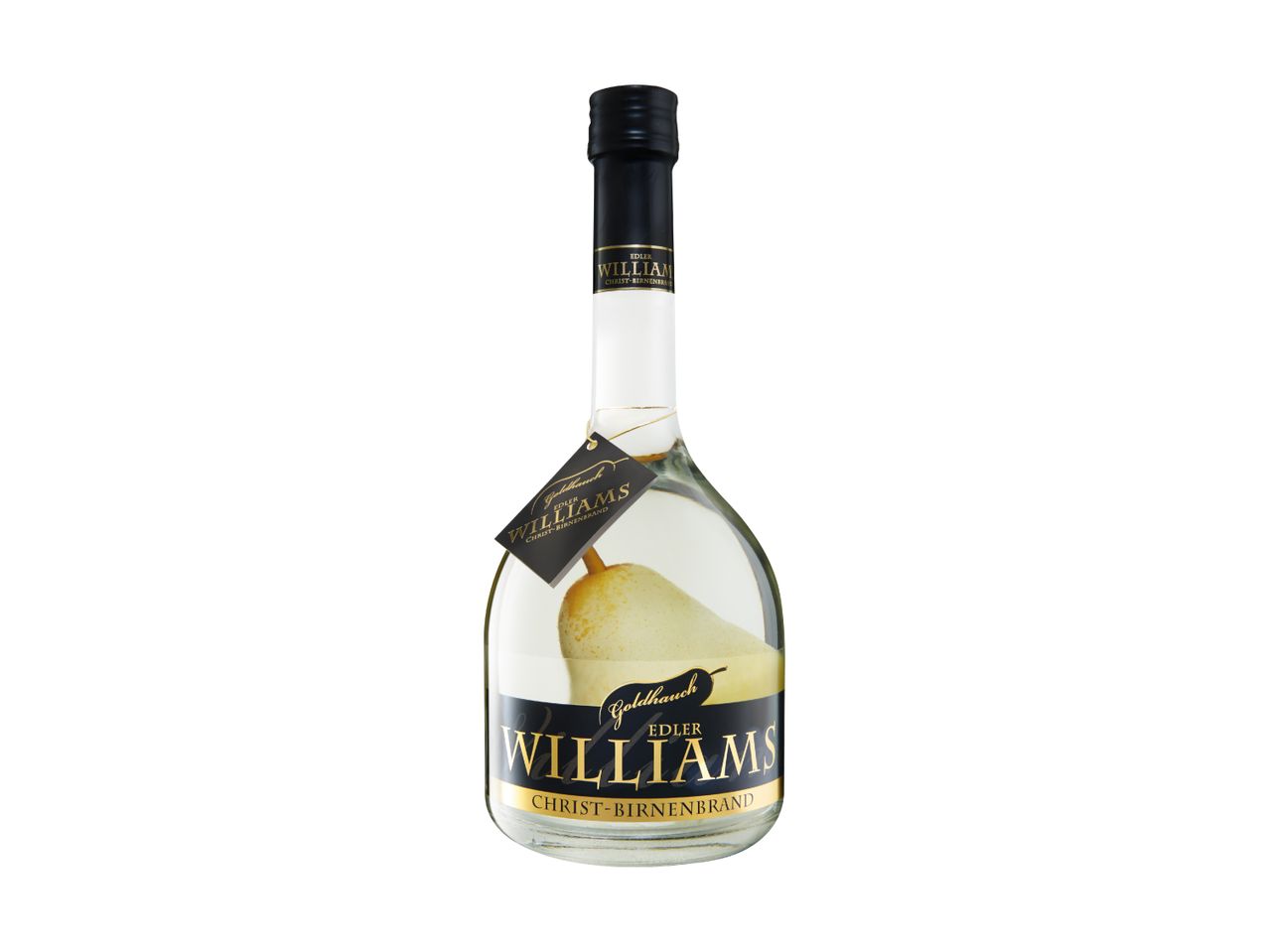 Bouteille de Williamine, une liqueur de poire.