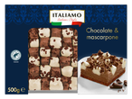 Sobremesa de chocolate e mascarpone ITALIAMO estilo italiano; 500g.