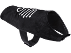 Black dog costume with white skeleton for Halloween