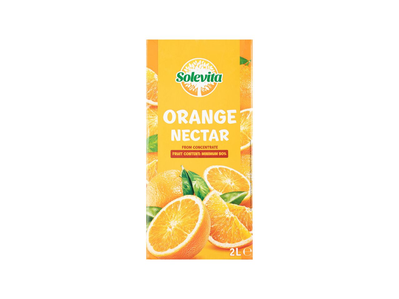 Nectar de portocale Solevita, 2 litri.