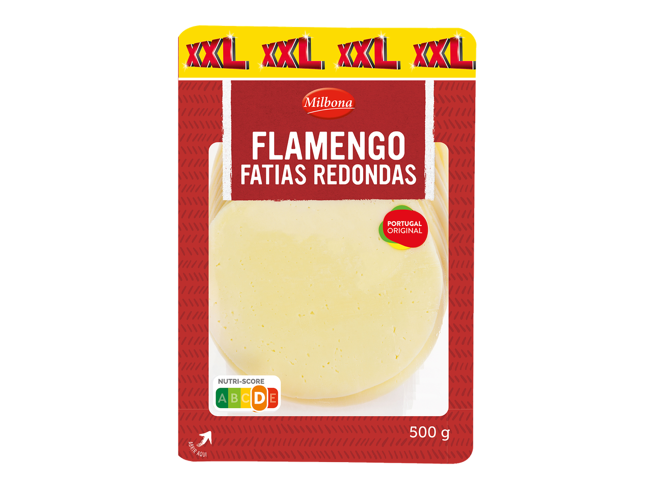 Queijo Flamengo Fatias Redondas XXL